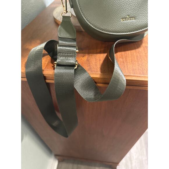 Kedzie Luna Crossbody Bag Shoulder Purse with Removable Strap, Olive Green - Picture 3 of 13